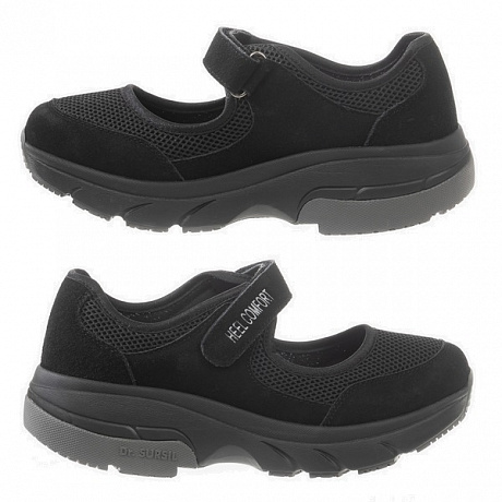 Туфли ортопедические Heel Comfort женские DSHC-23093-1 черные. Изображение 2 из 4