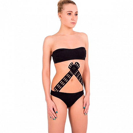 Кинезио тейп Bio Balance Tape Lymph 5см х 5м бежевый. Изображение 3 из 3